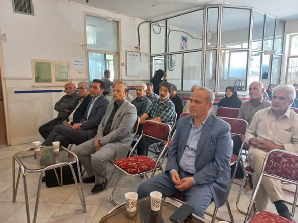 کانون بازنشستگان شبکه بهداشت و درمان تویسرکان افتتاح شد